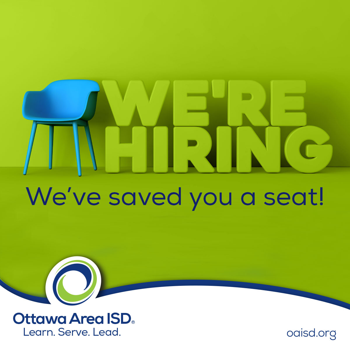 New Open Positions!
Paraprofessional: Diesel Heavy Equipment Program 

oaisd.org/employment/
#Hiring #NowHiring