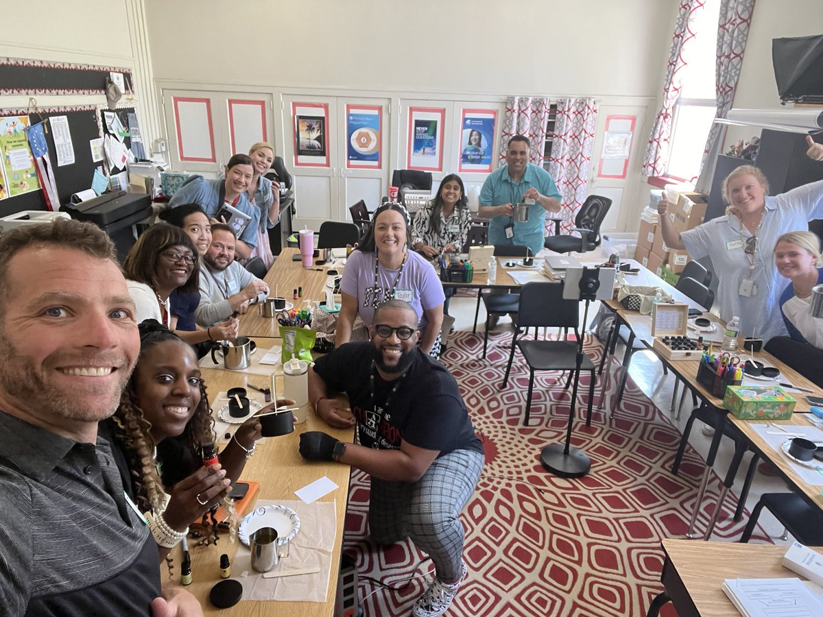 jbland100's tweet photo. This is your sign to book candle making with @SEL_APS &amp; @ToliverDennis with your leadership team!  What A fun and engaging way to connect with your school leaders!

@MsSmall2016 @Topperville2 @KathrynNails @SuLambCoach @apsupdate https://t.co/RIteywwnLi
