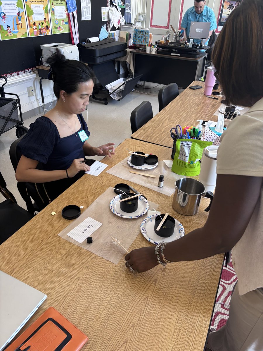 jbland100's tweet photo. This is your sign to book candle making with @SEL_APS &amp; @ToliverDennis with your leadership team!  What A fun and engaging way to connect with your school leaders!

@MsSmall2016 @Topperville2 @KathrynNails @SuLambCoach @apsupdate https://t.co/RIteywwnLi