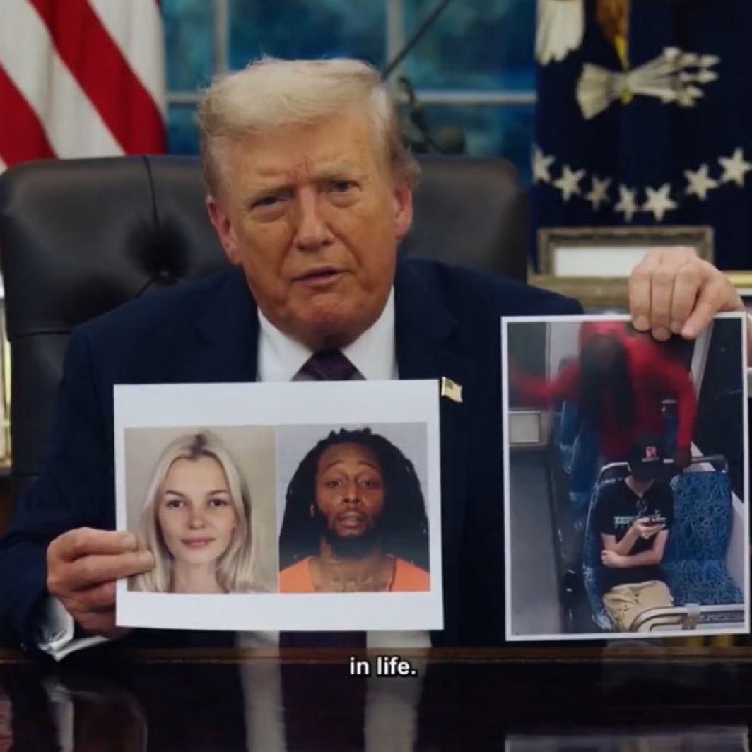 A FOTO QUE NÃO VERÁS NA “COMUNISTÃO” SOCIAL PORTUGESA:

Trump denunciou que o assassino já  "tinha sido detido em 14 ocasiões e libertado sob fiança". A Iryna foi atacada com uma faca por Decarlos Brown Jr., de 34 anos! 

#WhiteLifesMatter