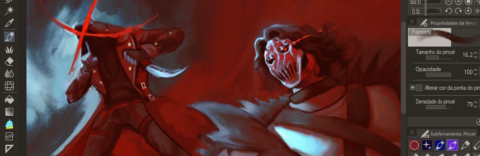 Bah agora com o hype do spin off deu até um gás pra finalmente tentar terminar essa arte