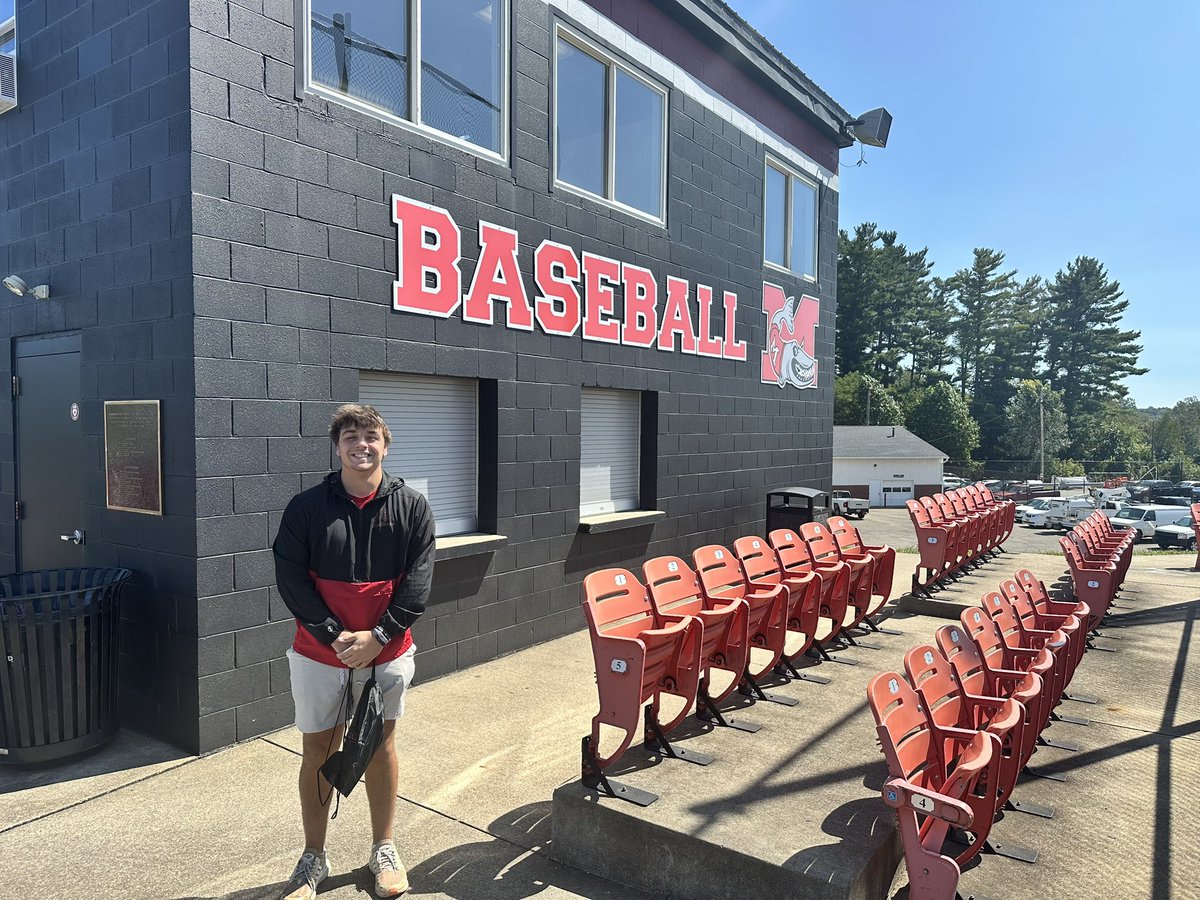 Thank you Coach Krupar and Coach Jacob for hosting me today. So happy and excited to have received an offer to play baseball at Muskingum University!
<a href="/FightingMuskies/">Muskingum Athletics</a> 
<a href="/MuskieBaseball_/">Muskingum Baseball</a> 
<a href="/JakeKrupar/">Jake Krupar</a> 
<a href="/MichaelJacob33/">Michael Jacob</a> 
<a href="/TreyAultman311/">Trey Aultman</a> 
<a href="/LS_LancerATH/">La Salle Athletics</a>
