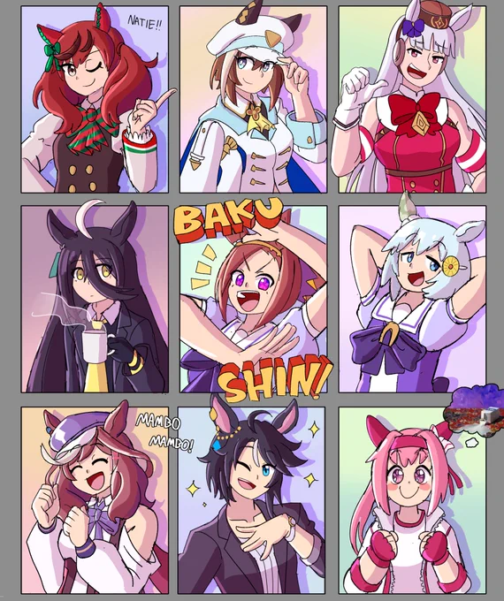 go my horsies #umamusume 