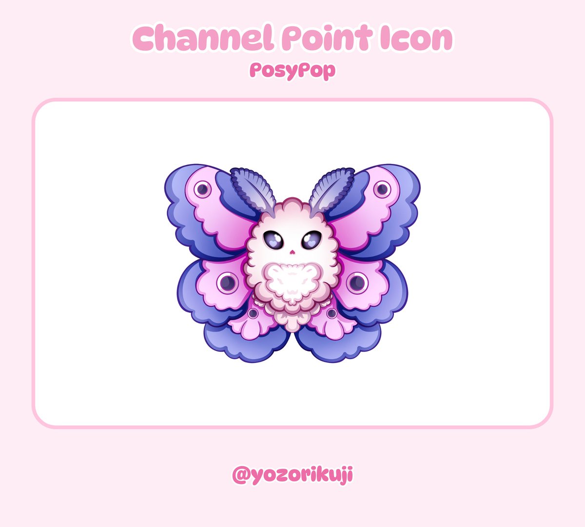 Channel Points Icon for <a href="/posypopofficial/">PosyPop🦇🩷 (DEBUT SOON!)💙</a> 🦇🩷
Thank you so much for your trust!
#VGenComm #ChannelPoint #CustomChannelPointIcon #CustomBadge
