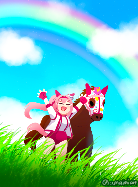 🌺🌈
#ハルウララ  #haruurara