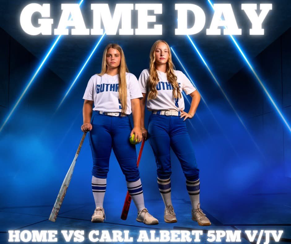 ⚡️ IT’S DISTRICT RIVALRY GAME DAY! ⚡️
The Lady Jays are fired up and ready to face off with Carl Albert! Riding last week’s momentum, this team is locked in and hungry for more. Let’s bring the energy and get it done! 💙🥎