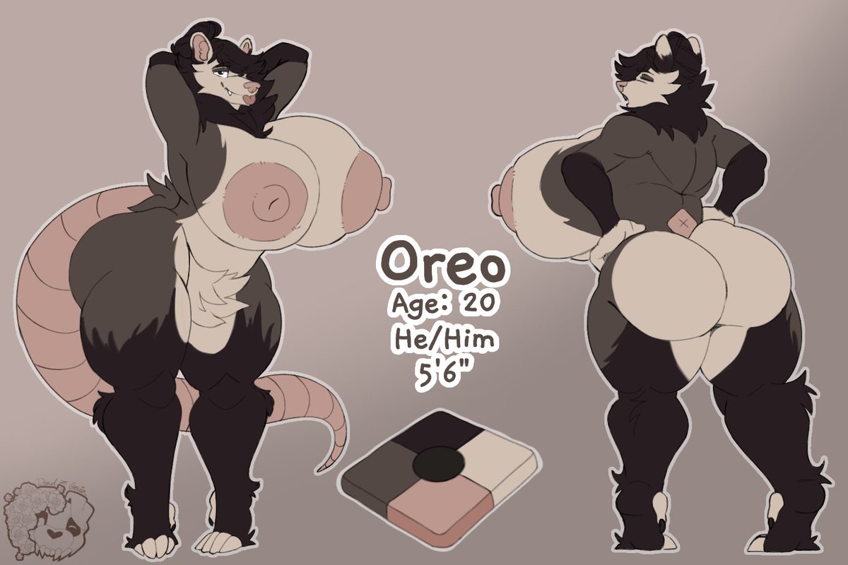Ref sheet I got of my busty boy possum from <a href="/DeadzGaia/">💚Dead-Gaia🖤🔞(Comms are open)</a> 
PLEASE comm them, they are such a pleasure :}c