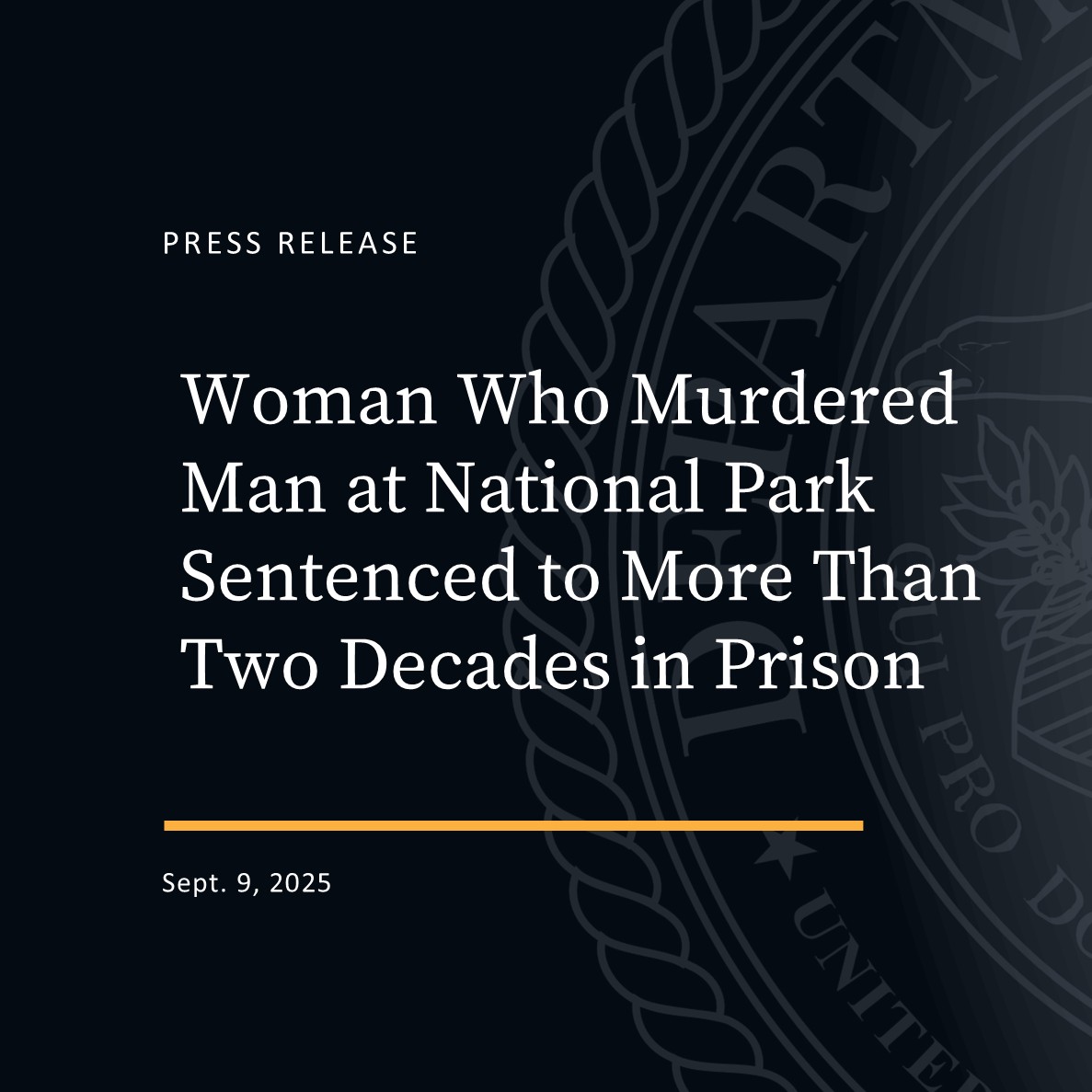 U.S. Attorney's Office, Northern District of Ohio (@ndohnews) on Twitter photo A Virginia woman has been sentenced to prison after admitting that she drove more than 300 miles across state lines to meet with a 31-year-old man whom she shot and killed at a national park in Northern Ohio.
Read more:
justice.gov/usao-ndoh/pr/w…
<a href="/FBICleveland/">FBI Cleveland</a> A Virginia woman has been sentenced to prison after admitting that she drove more than 300 miles across state lines to meet with a 31-year-old man whom she shot and killed at a national park in Northern Ohio.
Read more:
justice.gov/usao-ndoh/pr/w…
<a href="/FBICleveland/">FBI Cleveland</a>