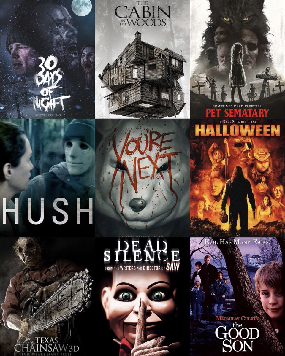 HouseOfHorrorCo's tweet image. Choose any 3! 🎬