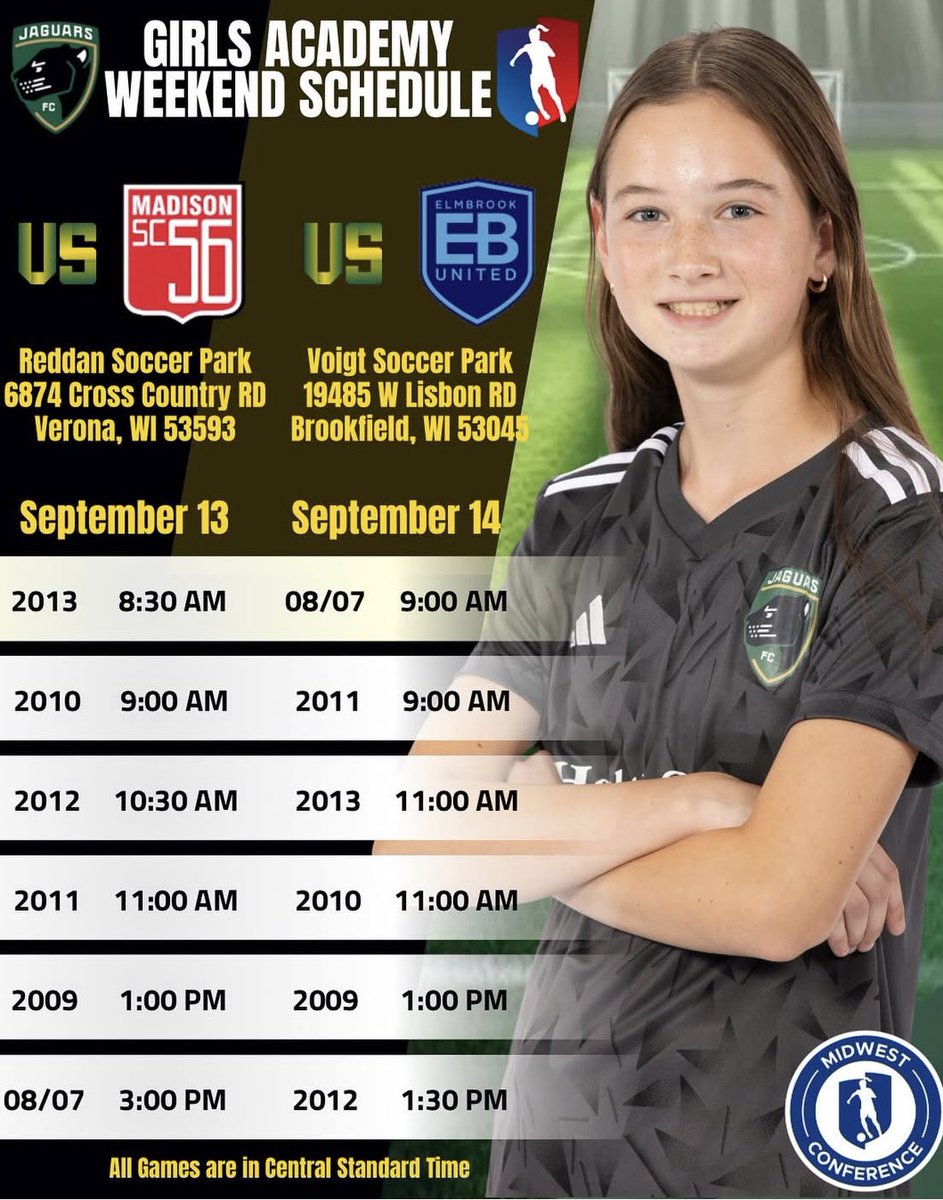 My 07/08 team is headed to Wisconsin this weekend with big plans to remain undefeated!