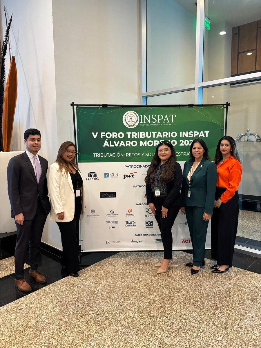 PwC_Interameric's tweet image. 🌟Participamos en el V FORO TRIBUTARIO INSPAT ÁLVARO MORENO: “Tributación: Retos y Soluciones Estratégicas” como patrocinadores diamante, reafirmando nuestro compromiso con el desarrollo del conocimiento tributario en la región.✍🏻
#PwCProud @inspatpty