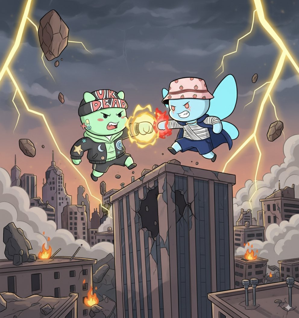 Fairys X Fiends. Which side will you pick? The  choice is yours 😇😈 #art #illustrations #anime #Fxfiendz