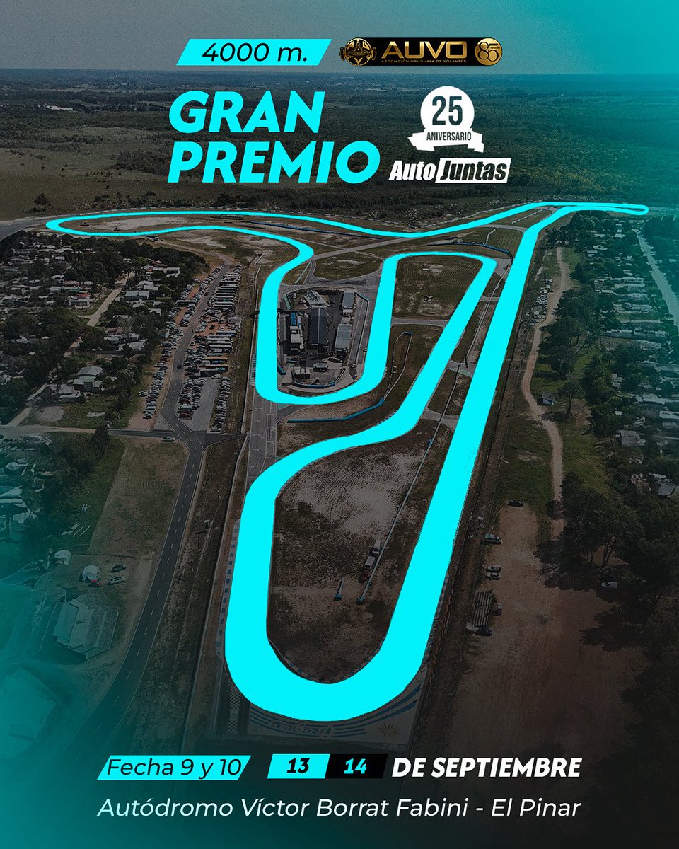 🔥 𝐂𝐢𝐫𝐜𝐮𝐢𝐭𝐨 𝐜𝐨𝐧𝐟𝐢𝐫𝐦𝐚𝐝𝐨 𝐩𝐚𝐫𝐚 𝐞𝐥 𝐟𝐢𝐧 𝐝𝐞 𝐬𝐞𝐦𝐚𝐧𝐚

Listos para vivir una doble jornada espectacular.