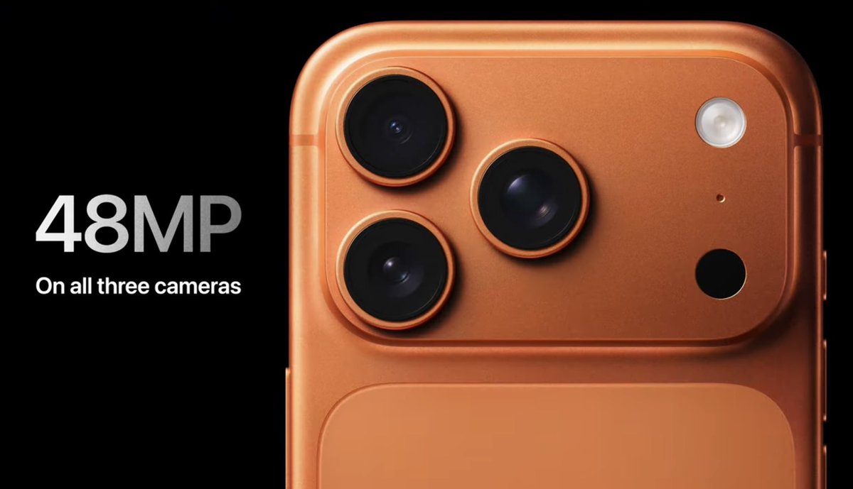 TechnicalBeardo's tweet photo. iPhone 17 Pro 😍 This looks so good…#iphone17pro #AppleEvent https://t.co/Oh34D72Mu4