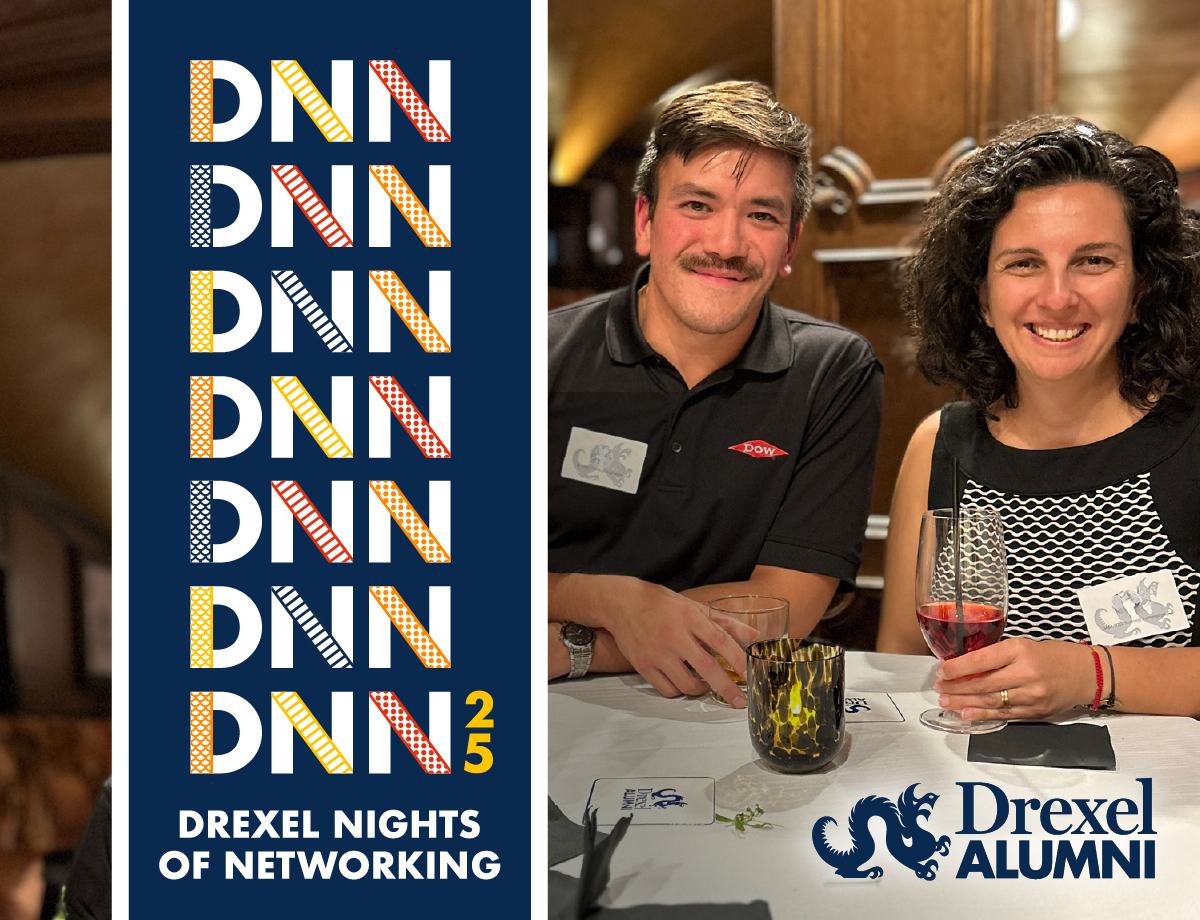 Drexel Nights of Networking is back! Meet up with local alumni at a DNN near you, check out all the locations and register today.

Check out the link below to register: drexel.edu/alumni/stay-co…

#ExperienceDrexel