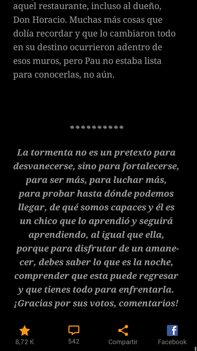 Mariahelena510's tweet photo. En este momento me cuestiono porque la cago tanto, si Ana me enseñó tanto. Amo la tormenta
Amo cada palabra de ella
Ana me inspira, me da seguridad, me da esperanzas https://t.co/nQWjF8E4La