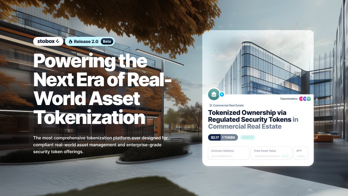 DeyevGene's tweet image. Register with Stobox 4⃣ 🔗 stobox4.io 
First #tokenized #RWAs will be live by the end of September! #Stobox  #RWA #RWAfi $STBU