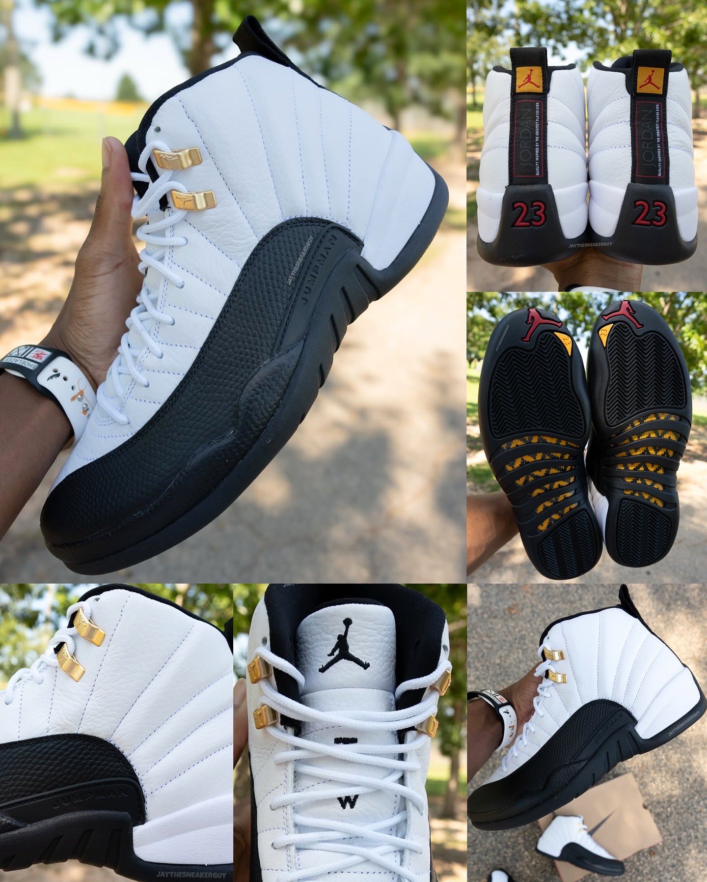 Air Jordan 12 ホワイト/ブラック/ネイビー zSneakerHeadz on X: 