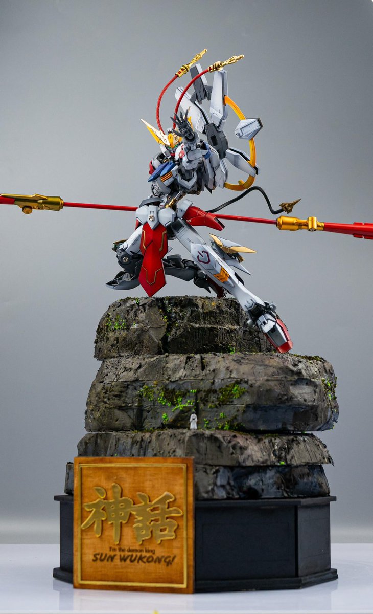GundamBro's tweet image. Mythology of Barbatos

GBWC 2025 entry from PaanDesu00 (r/Gunpla)

#Gundam #Gunpla #Barbatos #SunWukong