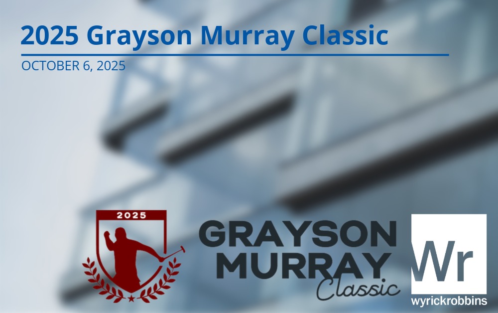 Wyrick Robbins is proud to sponsor the Grayson Murray Classic this October, benefiting the Grayson Murray Foundation. We’re also excited to share that Wyrick attorney Jack Magee has joined their Board of Directors. Learn more about the Foundation here: loom.ly/WmEZh7M