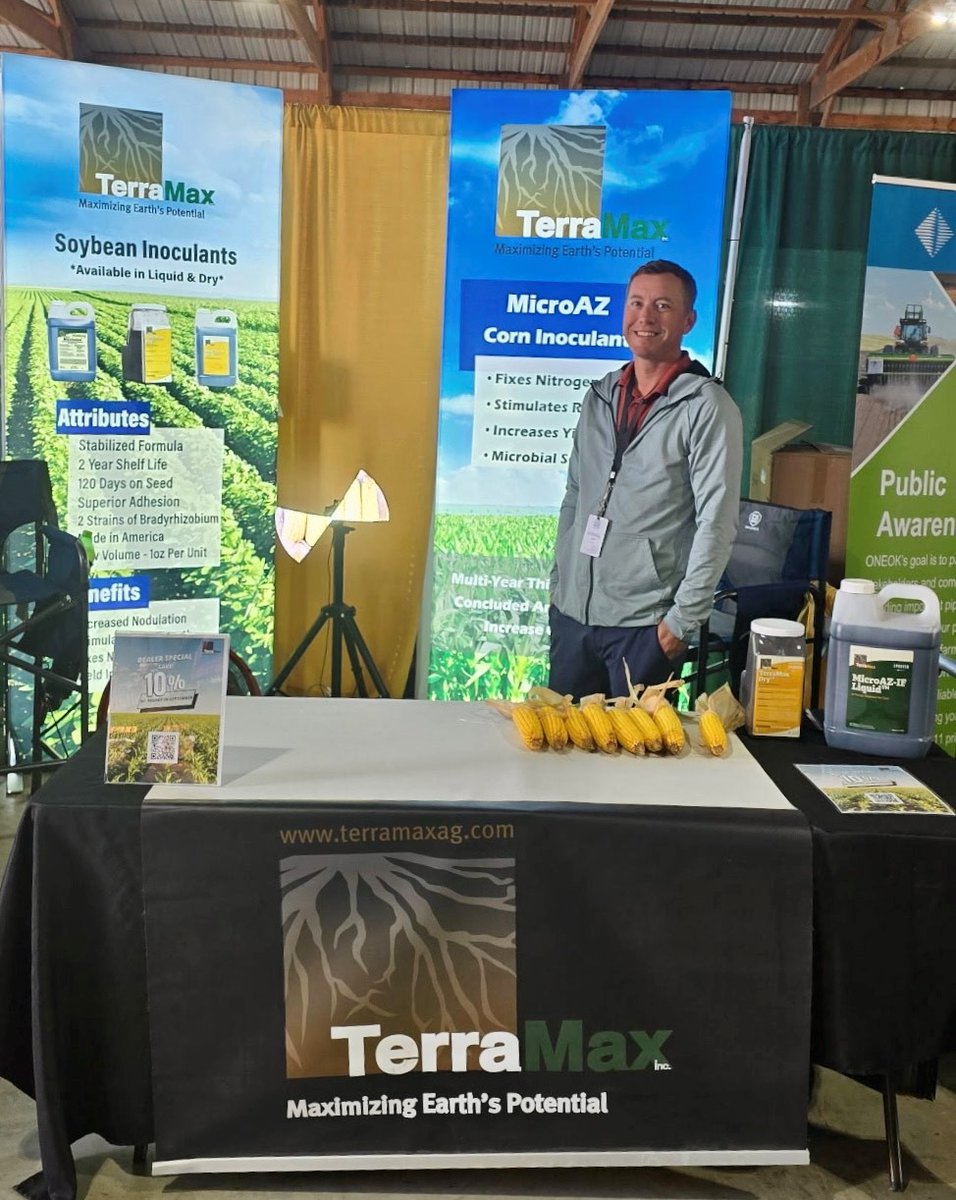 We’re having a great time at Big Iron in Fargo, ND! It’s always a pleasure connecting with growers, dealers, and industry leaders. Stop by our booth to learn more about our products and see how we can help you maximize your yield potential. Building K, Booth 18.