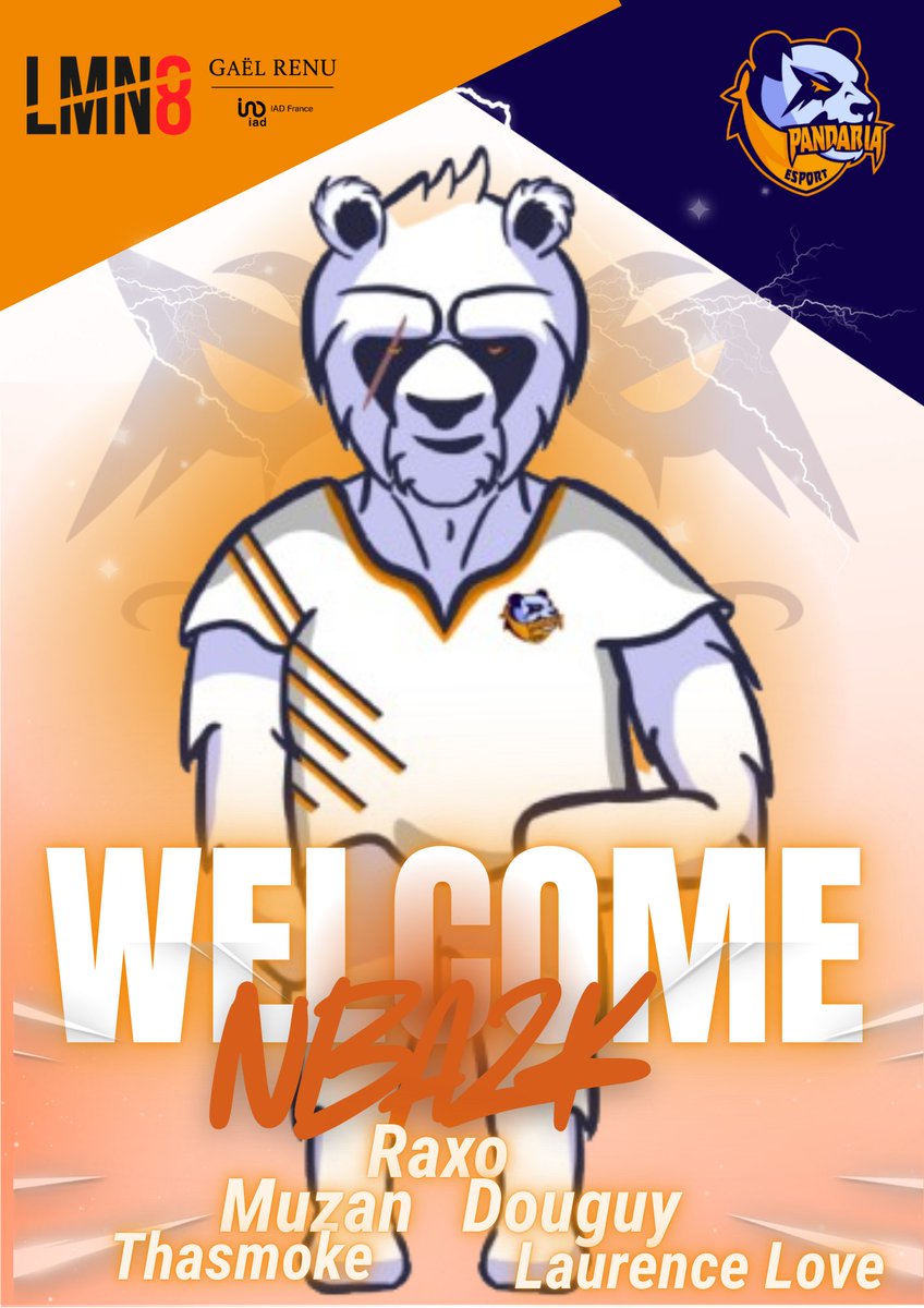 Pandaria Esport (@esportpandaria) on Twitter photo 👀 What ?
Des Pandas font des dribles ! Quoi ? On se lance sur le ballon rond ? 🏀
Bienvenue chez nous 🎉
<a href="/raxo933/">🇮🇷</a> <a href="/douguy412/">Douguy✌🏾</a> <a href="/vMuzann/">𝑴𝒖𝒛𝒂𝒏 🇵🇸</a> <a href="/ThaSmokeV2_/">ThaSmokeV2</a> <a href="/LaurenceeLove/">LaurenceeLove</a>
Pandaria Esport 🐼 débarque sur <a href="/NBA2K/">NBA 2K</a> et ça promet ! 💪
(GG <a href="/SilenT2K25/">PDR Silent</a> pour l'affiche !)
#WeArePandaria 👀 What ?
Des Pandas font des dribles ! Quoi ? On se lance sur le ballon rond ? 🏀
Bienvenue chez nous 🎉
<a href="/raxo933/">🇮🇷</a> <a href="/douguy412/">Douguy✌🏾</a> <a href="/vMuzann/">𝑴𝒖𝒛𝒂𝒏 🇵🇸</a> <a href="/ThaSmokeV2_/">ThaSmokeV2</a> <a href="/LaurenceeLove/">LaurenceeLove</a>
Pandaria Esport 🐼 débarque sur <a href="/NBA2K/">NBA 2K</a> et ça promet ! 💪
(GG <a href="/SilenT2K25/">PDR Silent</a> pour l'affiche !)
#WeArePandaria