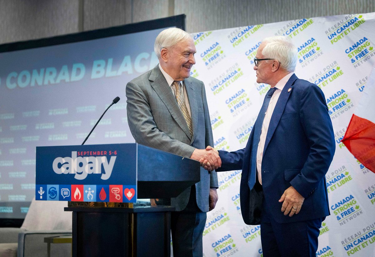 ICYMI: Lord Conrad Black at Calgary 2025!