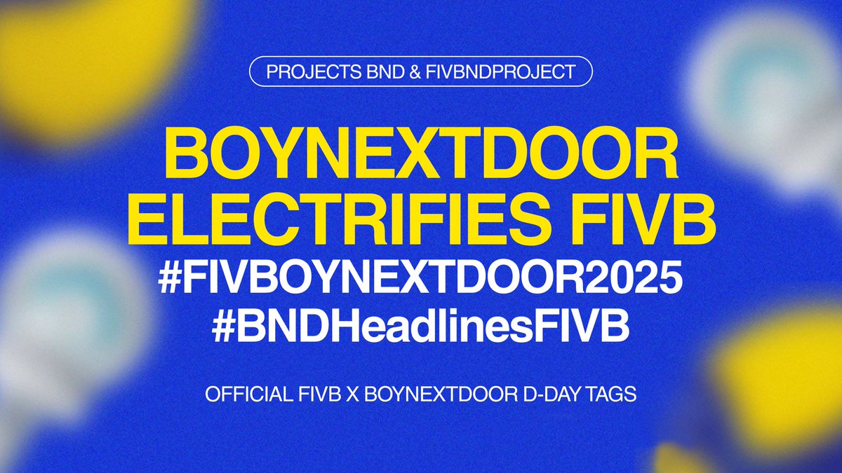 PROJECTS BND tweet media