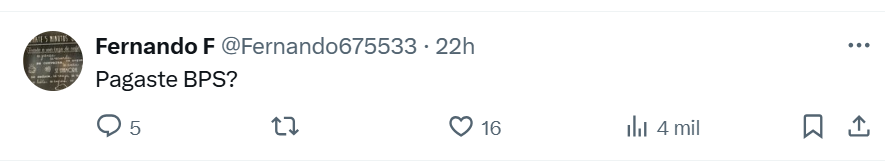 Miren los comentarios😂😂😂😂😂
Dejo captura porque me tiene bloqueado el foca cero rating.