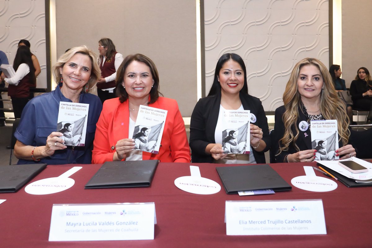 Celebramos la 1a sesión ordinaria 2025 del Sistema Nacional de Prevención, Atención, Sanción y Erradicación de la Violencia contra las Mujeres, la cual es histórica al estar bajo el liderazgo de nuestra Presidenta <a href="/Claudiashein/">Claudia Sheinbaum Pardo</a>. En coordinación con <a href="/CitlaHM/">Citlalli Hernández Mora</a> trabajamos para