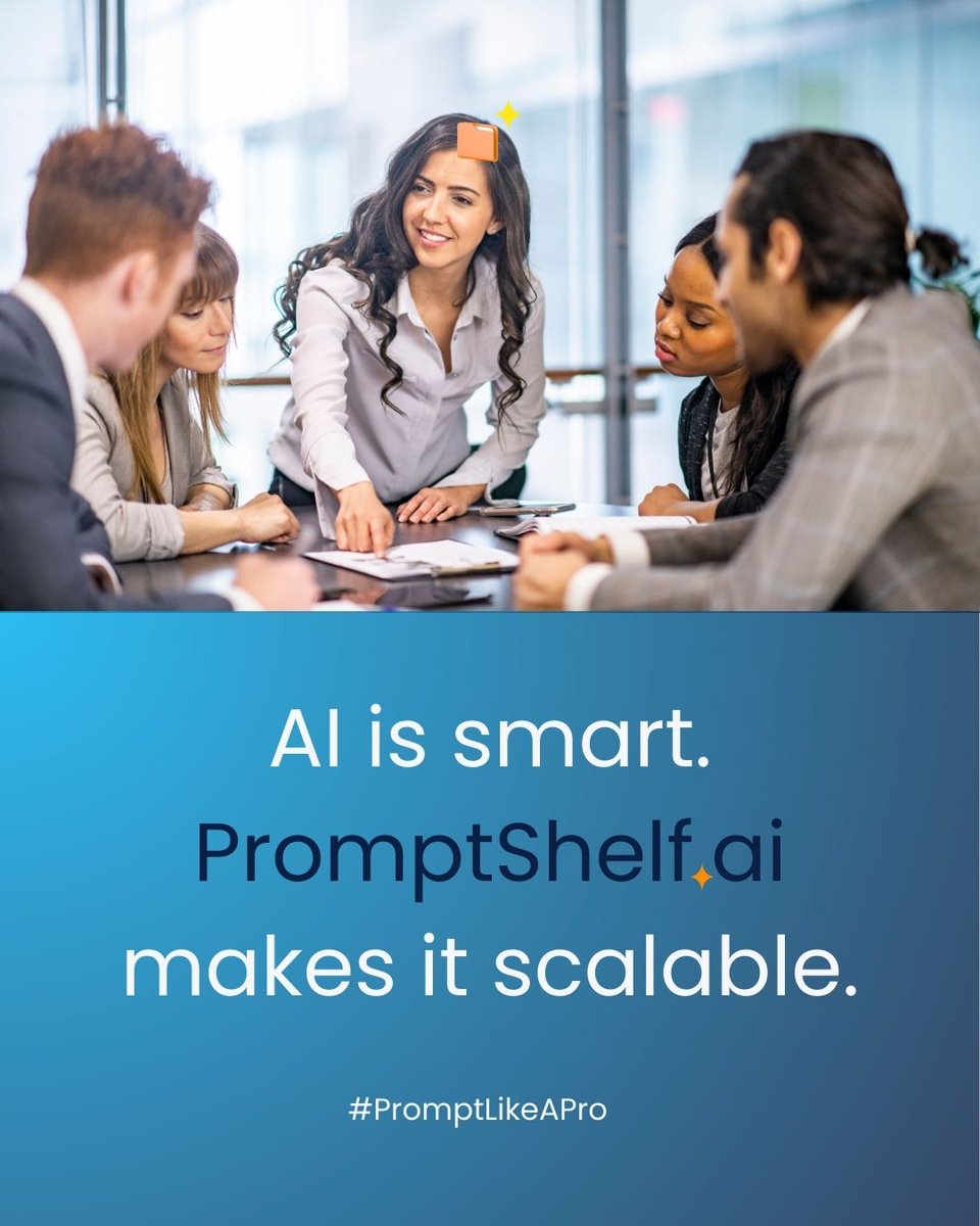 PromptShelfAI's tweet image. AI on its own is powerful, but power without systems doesn’t scale. PromptShelf.AI helps teams organize, share, and grow their AI success together.

#AI #PromptEngineering #ScalableAI #PromptLikeAPro