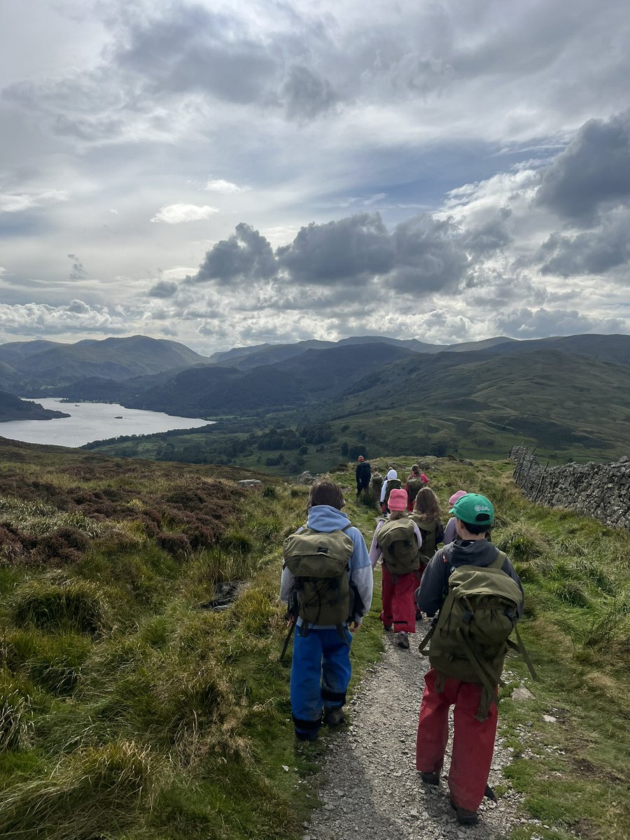 Stbenetsouston's tweet photo. Outen group enjoyed a beautiful walk down the mountain via the waterfalls of Aira Force #outwardbound https://t.co/fwWAQruhCe