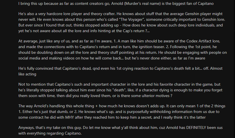Arnold - Capitano's #1 Glazer tweet media