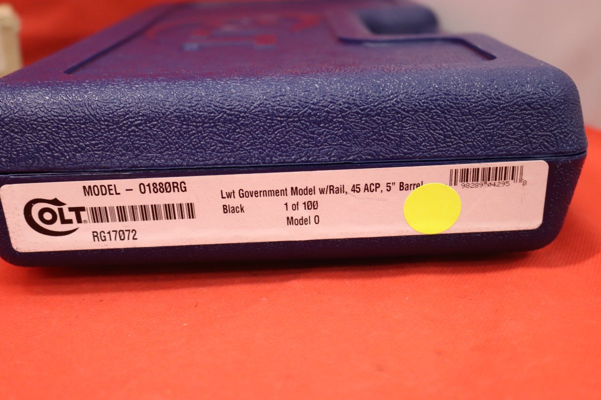 The Lightweight Government Rail Gun, MFG by <a href="/thecoltfirearms/">Colt Firearms</a> briefly in 2015, 1 of 100

kgbcustom.com/1-of-100-colt-…