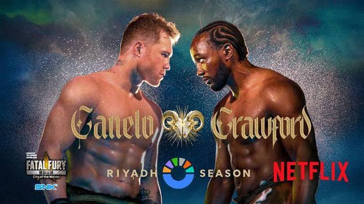 The ring walks for Canelo Alvarez vs Terence Crawford are scheduled for 4am in the UK, 11pm in NYC &amp; 8pm in LA. The broadcast will begin two hours earlier on Netflix.