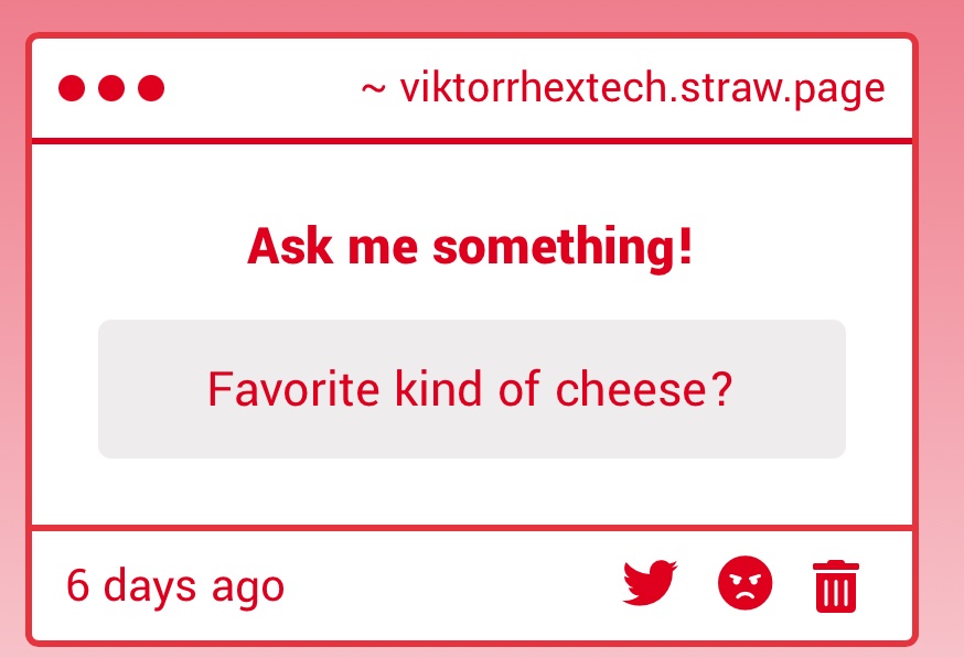 Mozzarella. I enjoy its stretchiness, and the slight salt that comes alongside it.