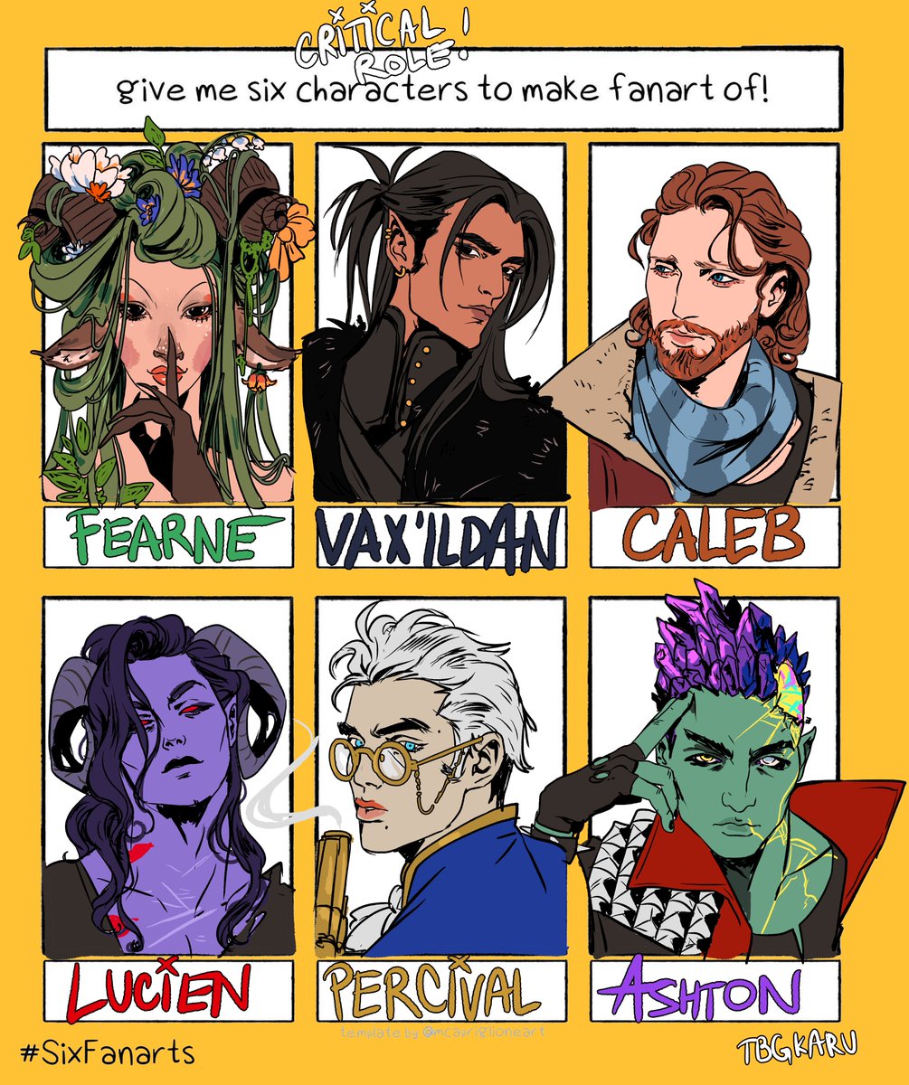 Critical role drawing meme from tumblr ♥ #TheMightyNein #BellsHells #VoxMachina #CriticalRole