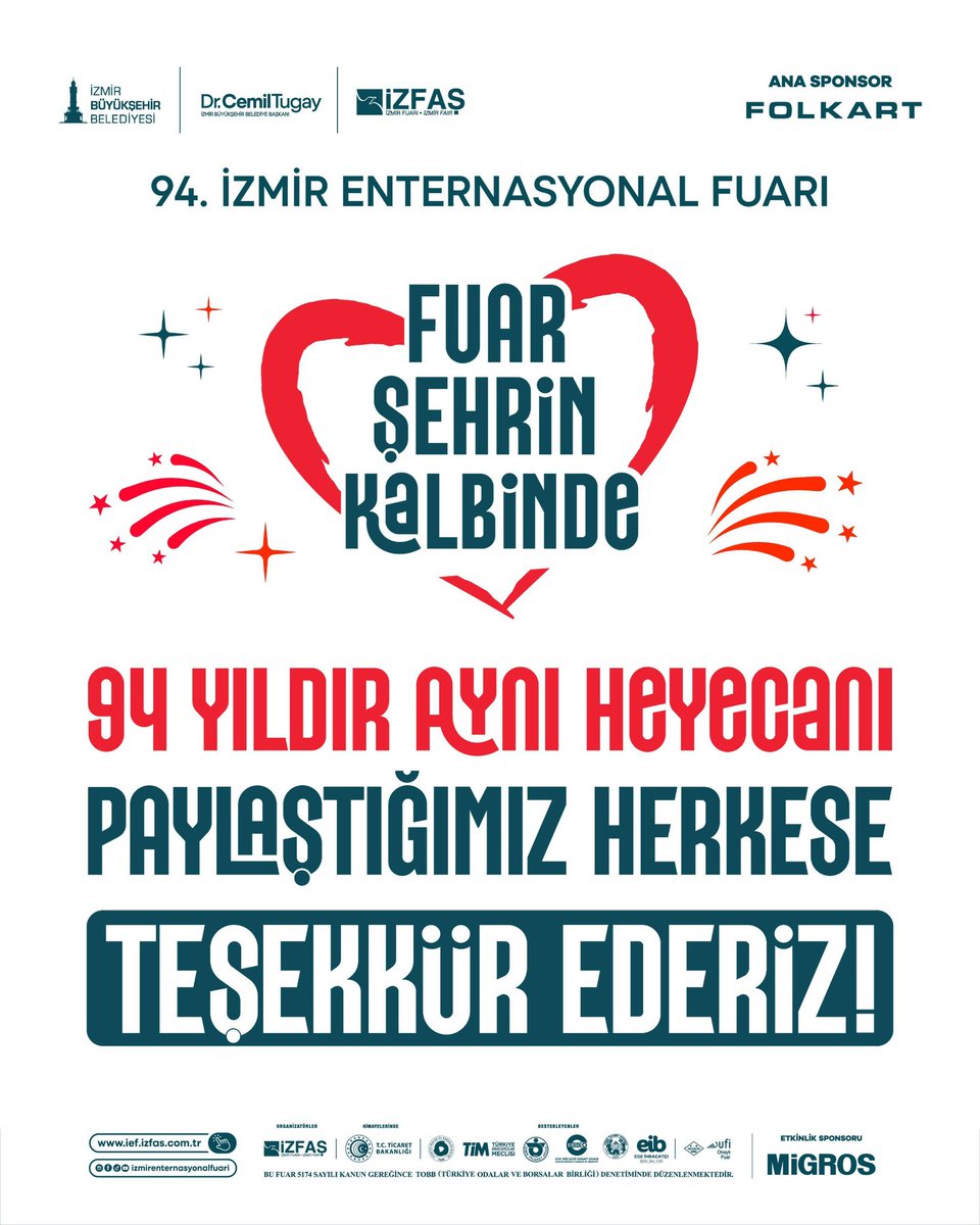 İZMİR ENTERNASYONAL FUARI tweet media