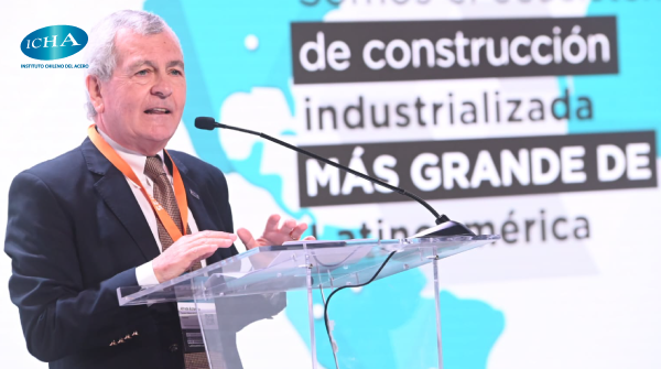 En #EICI2025, Juan Carlos Gutiérrez  (ICHA): “La industrialización de la construcción necesita materiales que acompañen la eficiencia y la calidad del proceso, y el acero cumple plenamente con estas exigencias”.

👉 icha.cl/la-construccio…