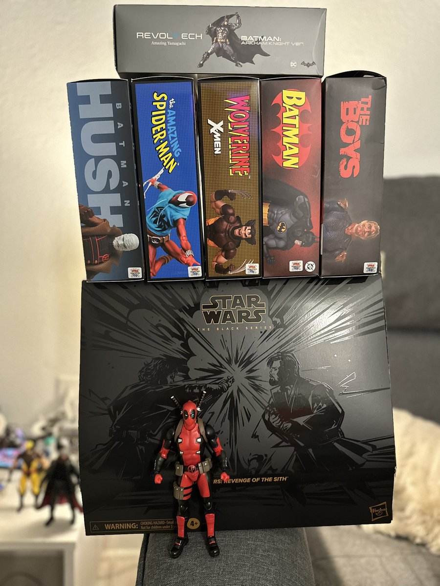 airborne8890's tweet image. 🤯 #mailcall📬 Thank you @HobbyGenki 

@Hasbro @MEDICOM_TOY @revoltech #hasbro #hasbropulse  #deadpool #theboys #homelander @marvel @TheBoysTV @SpiderMan #spiderman #wolverine #batmanhush #batman @Batman #xmen #marvel @starwars #starwars #mafex #CHC #CollectorsHelpingCollectors