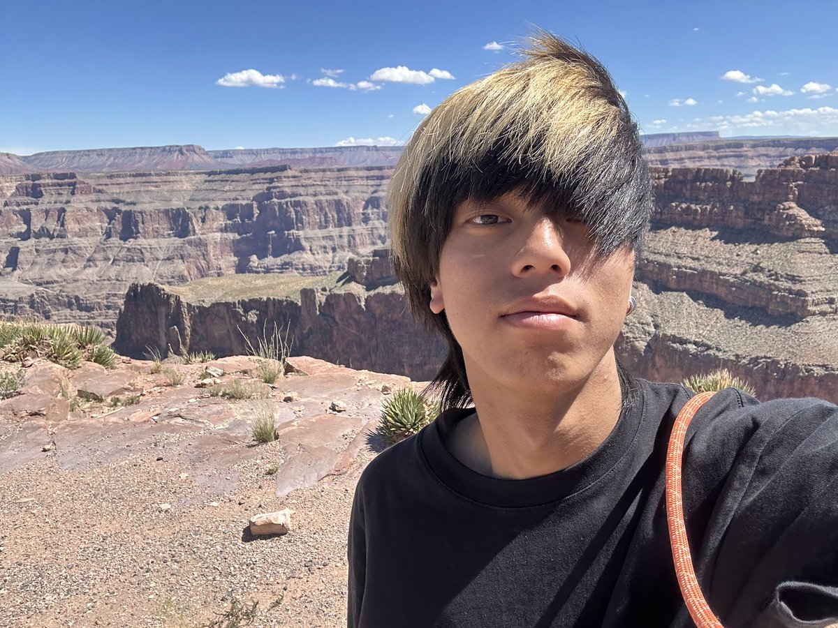 h_a_r_u_k_a1127's tweet image. グランドキャニオンです。風が強いです。