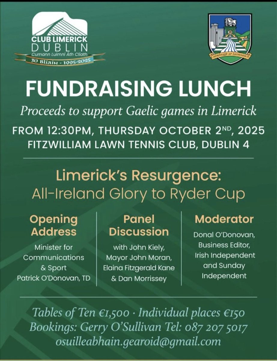 Club Limerick Dublin tweet media