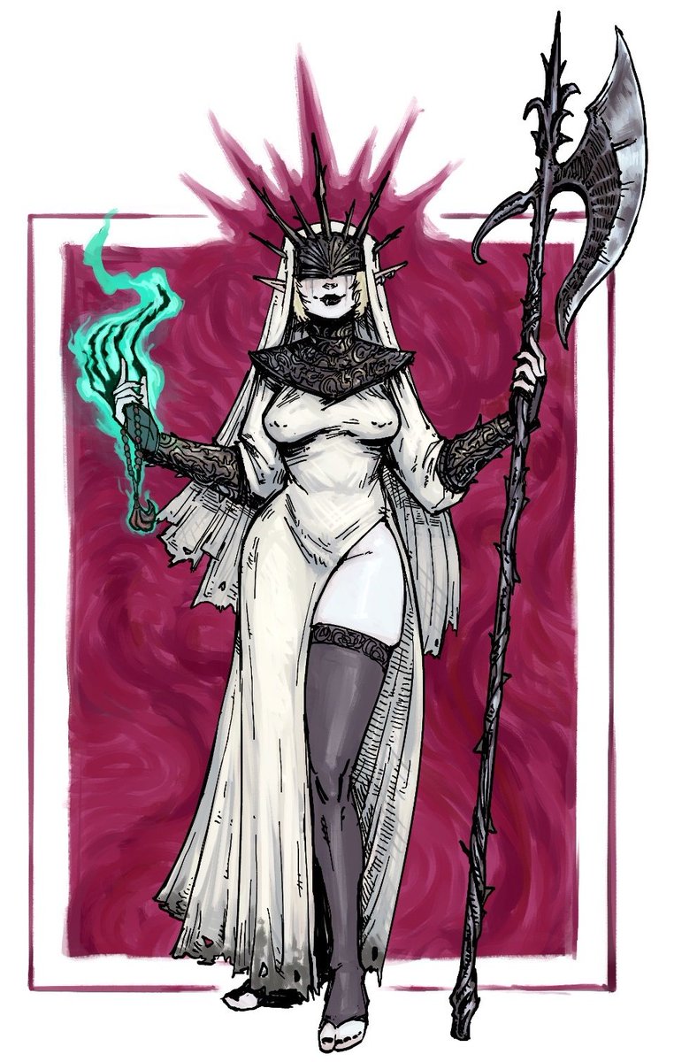 illeramart's tweet photo. Sister Merethyl, Cleric of Loviatar

D&amp;D PC https://t.co/U2MGHxbVNf