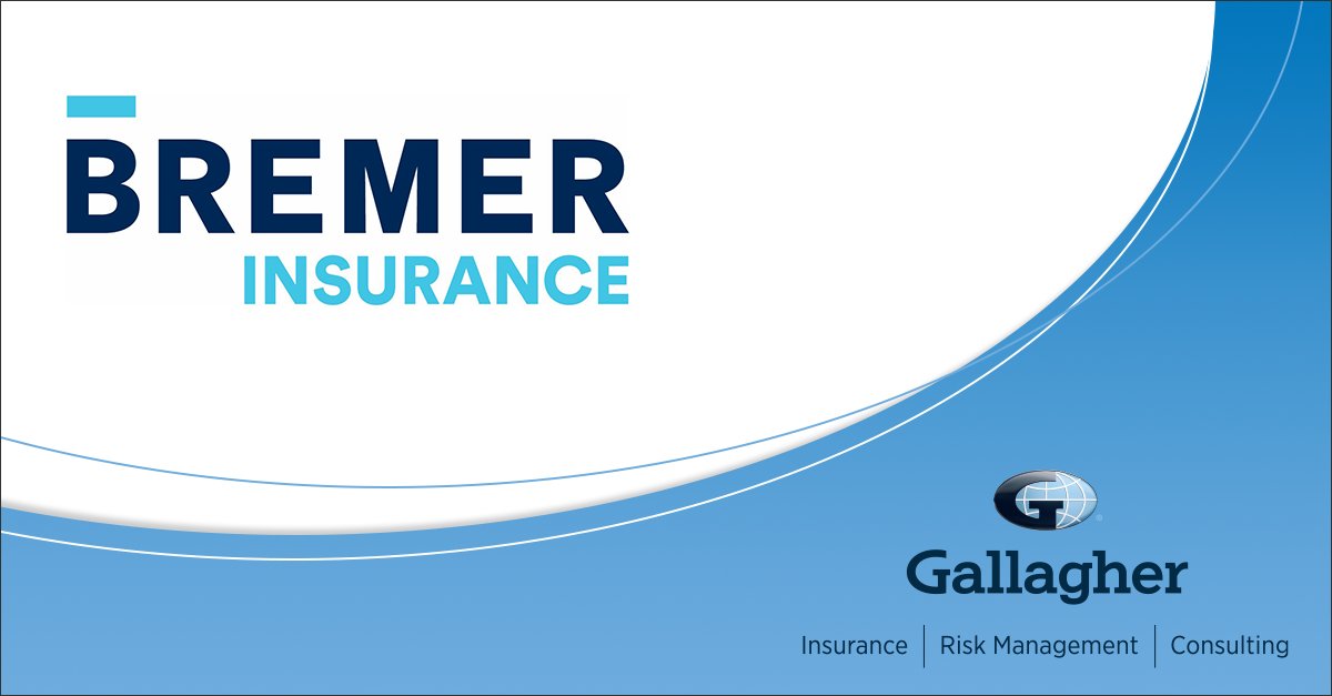 Gallagher is expanding its insurance brokerage services with the acquisition of Bremer Insurance Agencies, Inc., based in St. Paul, Minnesota.

“Bremer Insurance Agencies has an excellent record of client service and will expand our retail brokerage offerings in the Upper