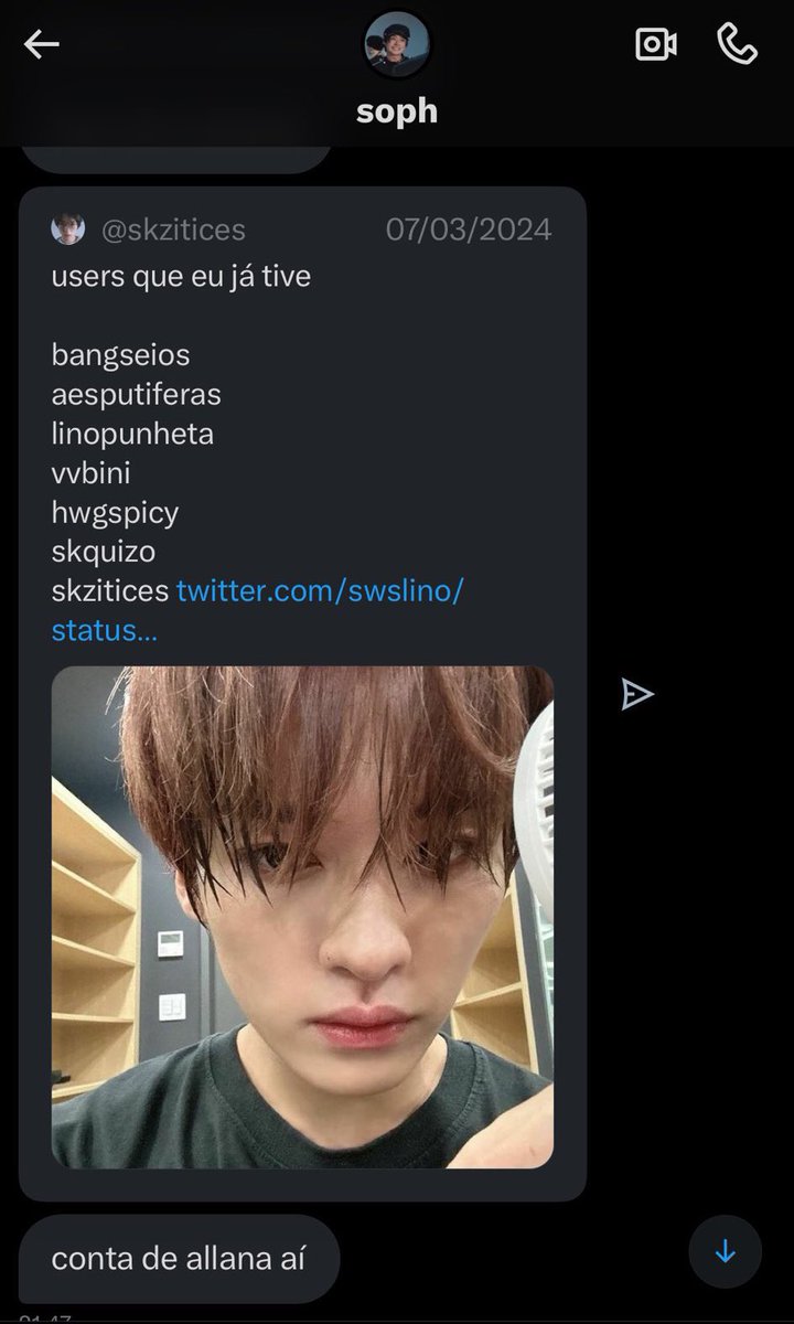 skzitices's tweet photo. seguinte: muita gente tá relacionando essa cachorra comigo sendo que eu SEQUER sei o que está acontecendo, estão colocando meu nome no meio disso tudo por conta que ja tive users como: bangseios e linopunheta em meados de 2023. Vim falar sobre esse assunto porque vieram na dm+ https://t.co/FHKZboFXqe