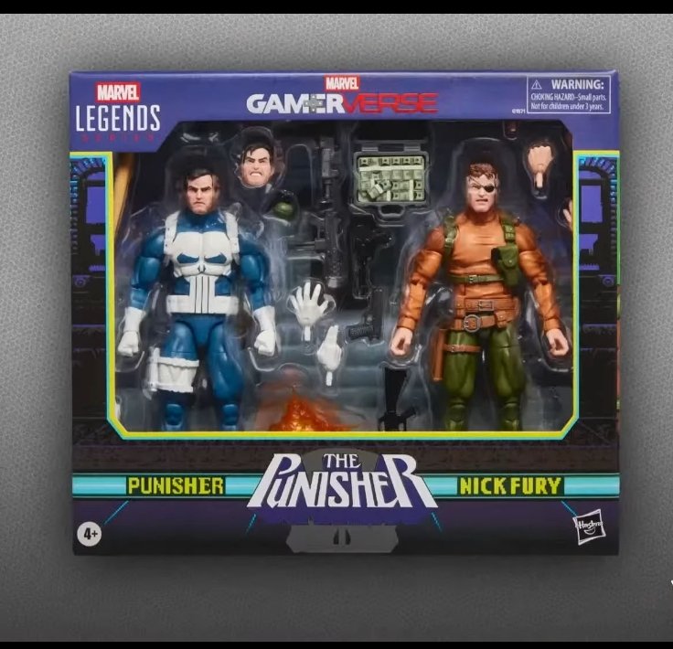 マーベルレジェンドゲームバースからカプコンベルスク版パニッシャーと