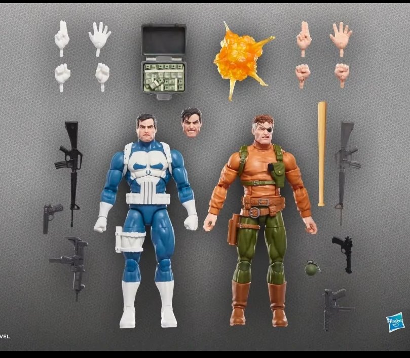 マーベルレジェンドゲームバースからカプコンベルスク版パニッシャーと