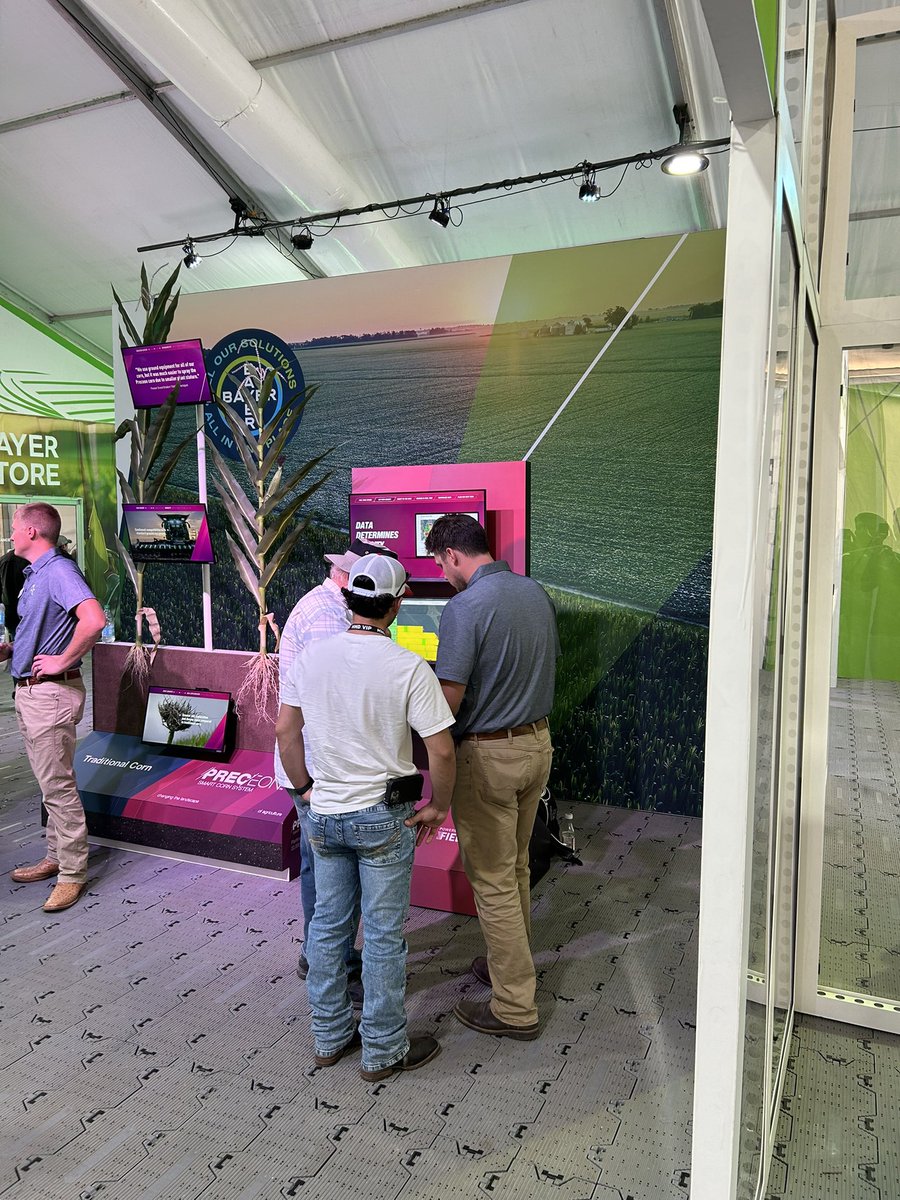 NE_FieldView's tweet image. You can find us in the Bayer tent this week at Husker Harvest Days. Come by with any questions you might have!