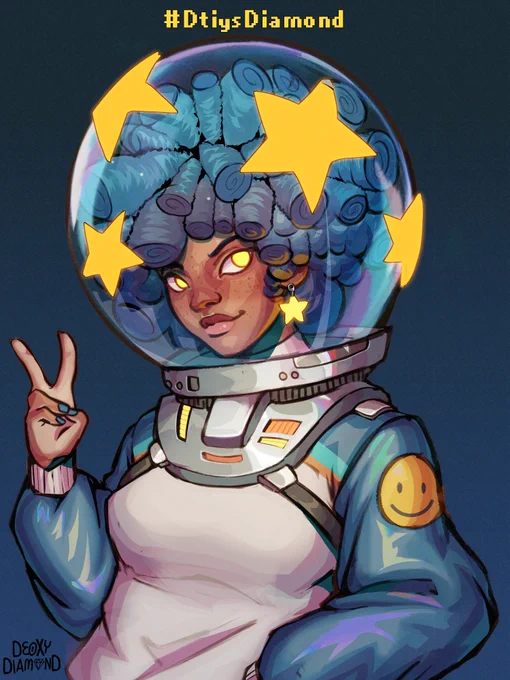 Lançando depois de um bom tempo um novo #DrawThisInYourStyle Pra quem participar use a tag #DtiysDiamond pra eu conseguir achar facilmente sua arte. Divirtam-se!!!