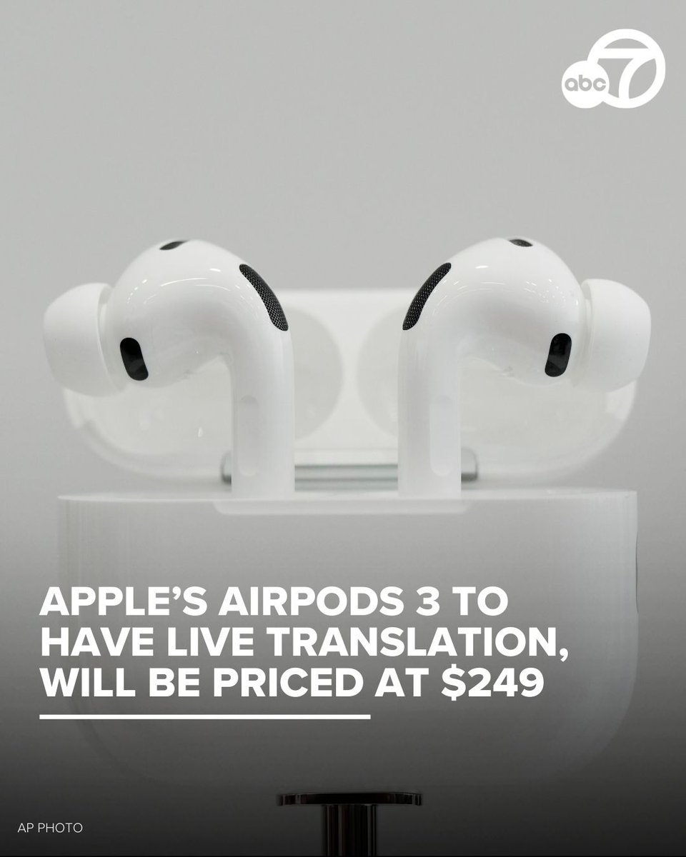 Among updates to Apple's newest AirPods is live translation, which